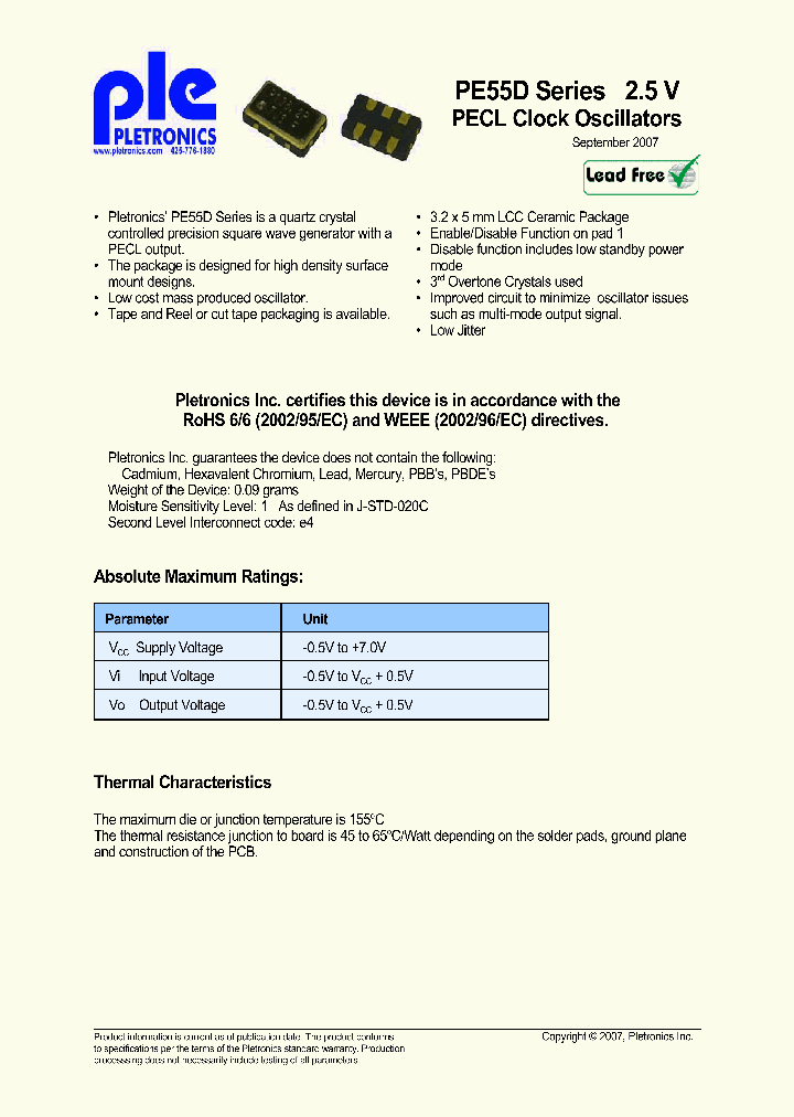 PE5545DEW_4822541.PDF Datasheet