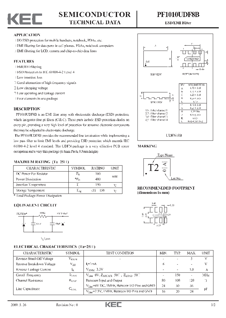 PF1010UDF8B_4579301.PDF Datasheet