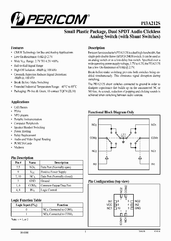 PI3A212S_4351715.PDF Datasheet