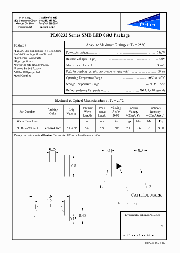 PL00232-WCG23_4524829.PDF Datasheet