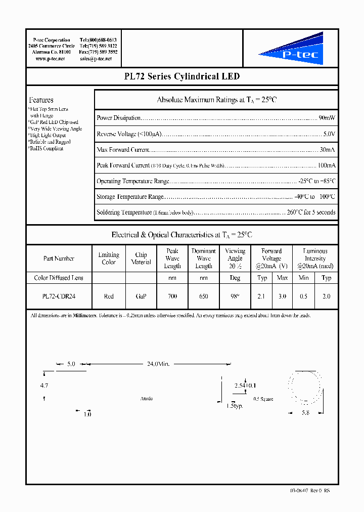PL72-CDR24_4523265.PDF Datasheet