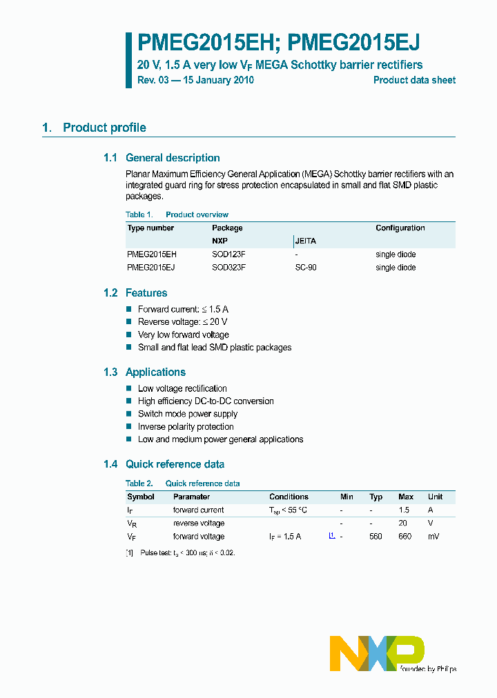 PMEG2015EH10_4919095.PDF Datasheet