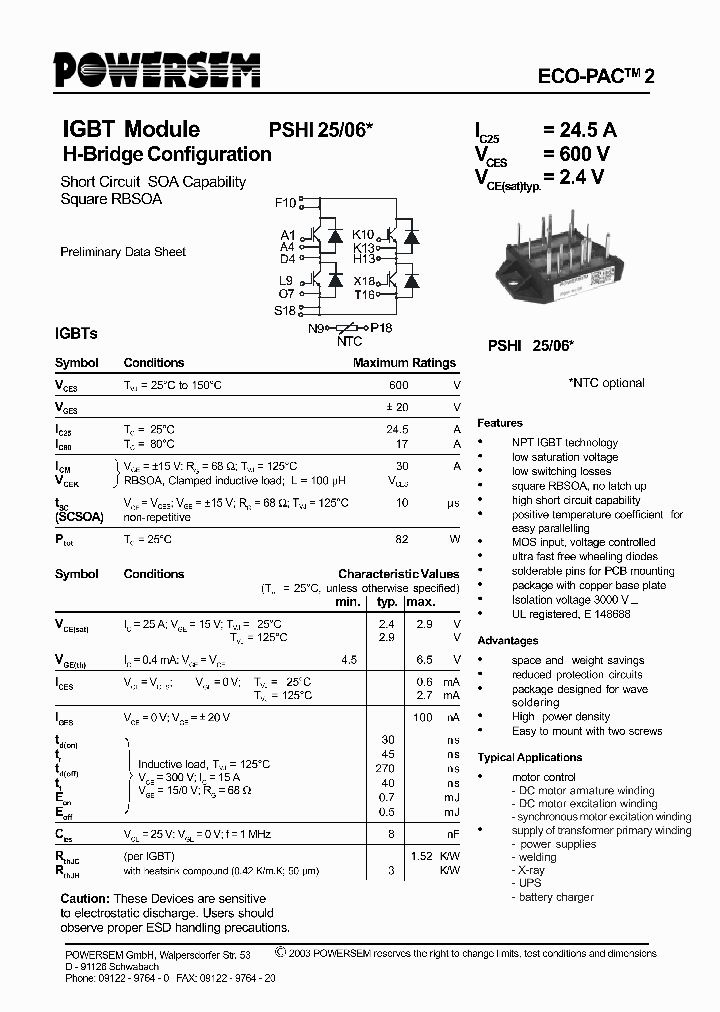 PSHI25-06_4528580.PDF Datasheet