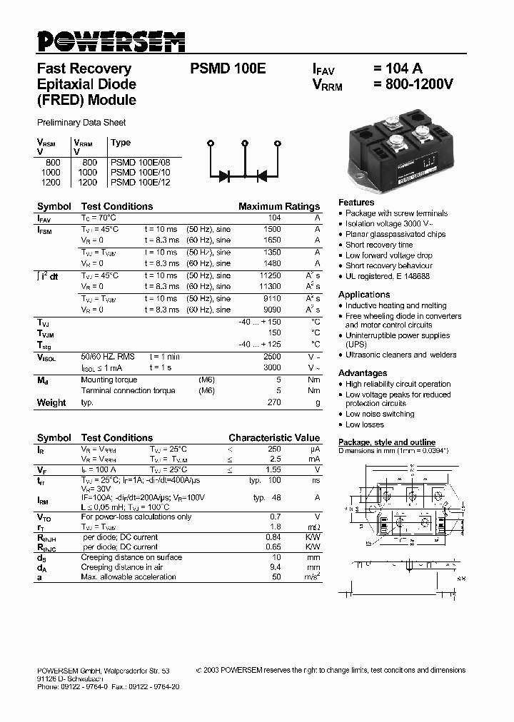 PSMD100E-12_4548739.PDF Datasheet