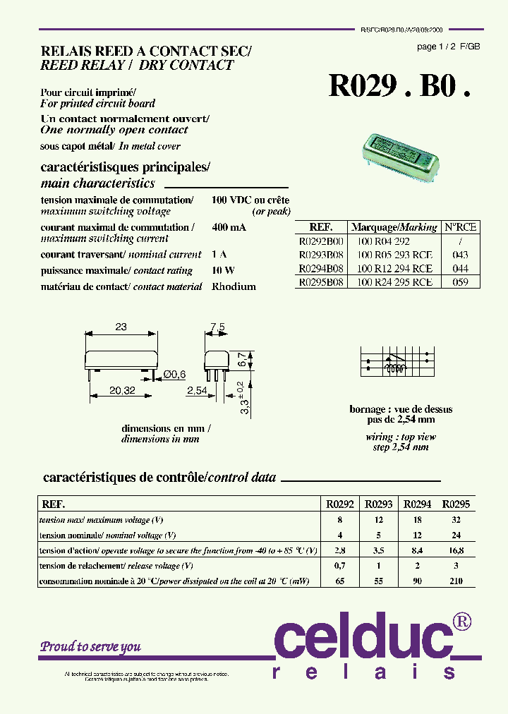 R0293B08_4319780.PDF Datasheet