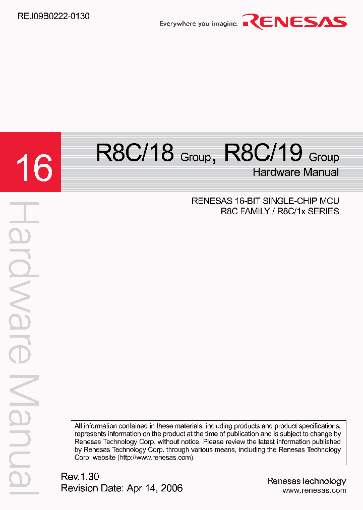 R5F21181SP_4784850.PDF Datasheet