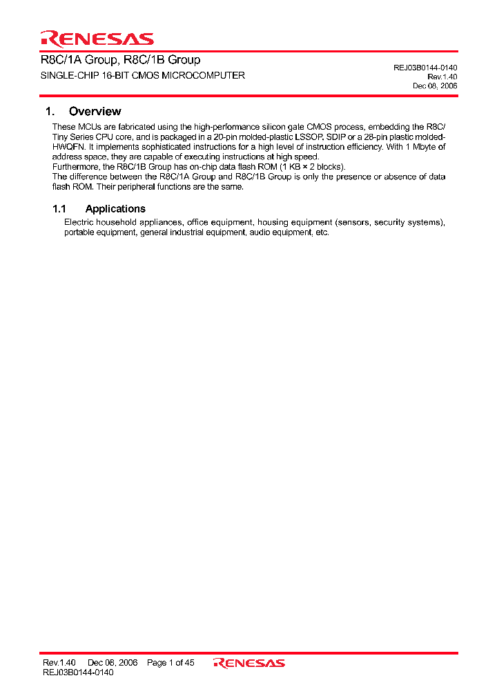 R8C_4375285.PDF Datasheet