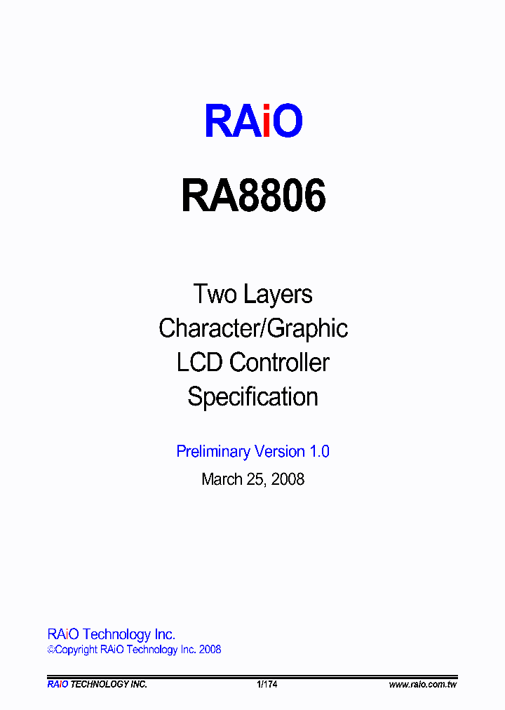 RA8806_4166422.PDF Datasheet