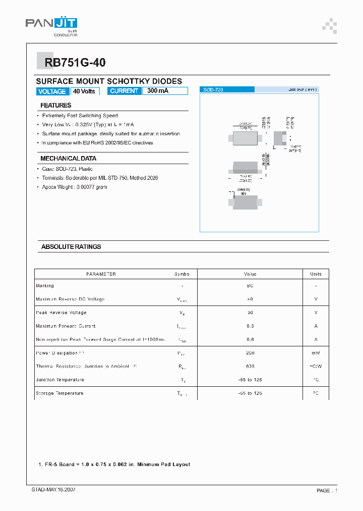 RB751G-40_4384194.PDF Datasheet