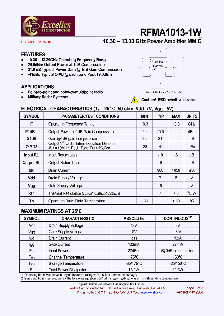 RFMA1013-1W_4451546.PDF Datasheet