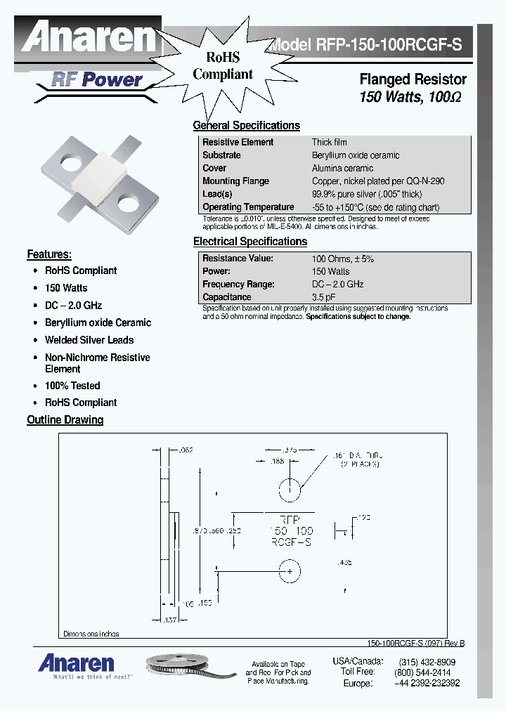 RFP-150-100RCGF-S_4879523.PDF Datasheet