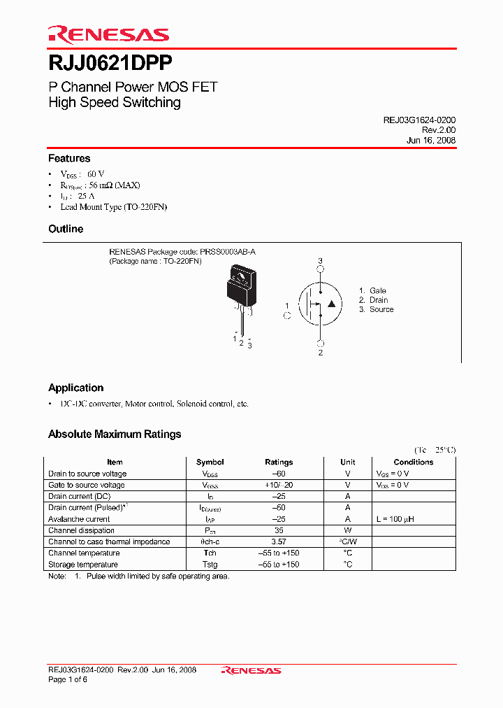 RJJ0621DPP-00-T2_4529508.PDF Datasheet