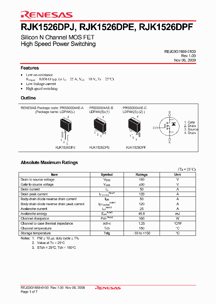 RJK1526DPE-J3_4530296.PDF Datasheet