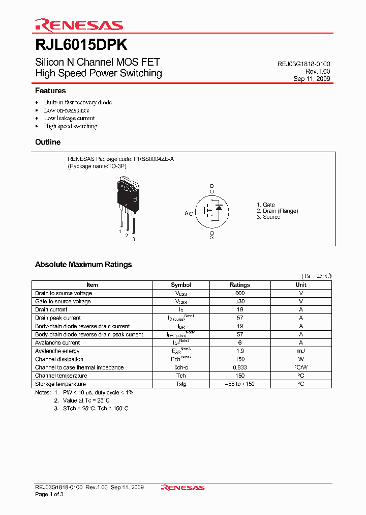 RJL6015DPK-00-T0_4511355.PDF Datasheet