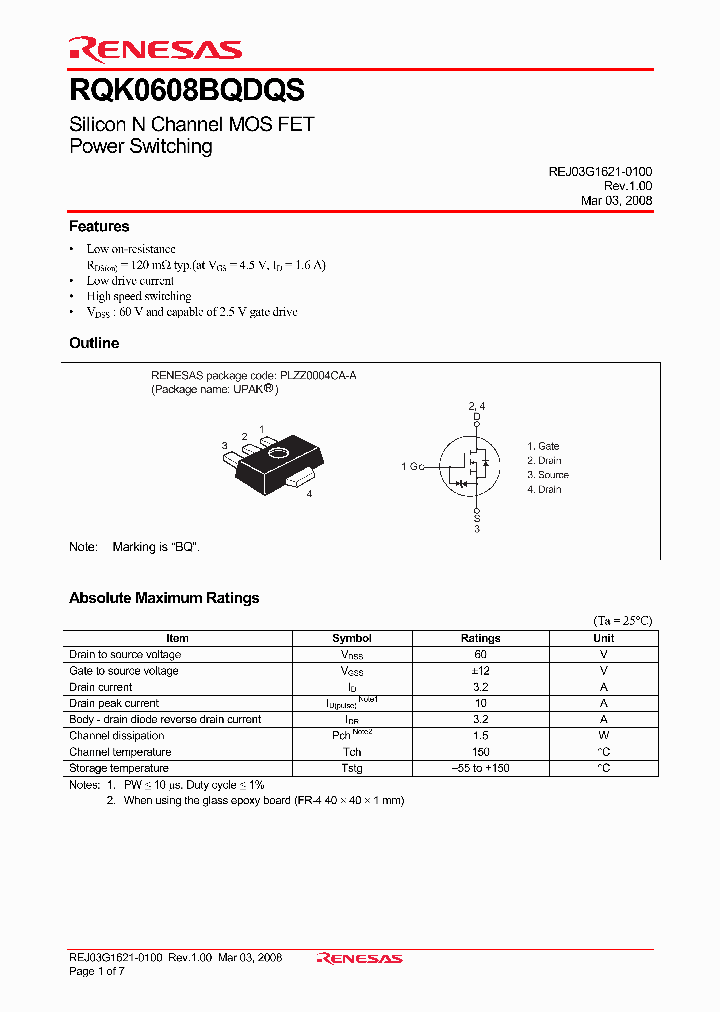 RQK0608BQDQS_4785891.PDF Datasheet