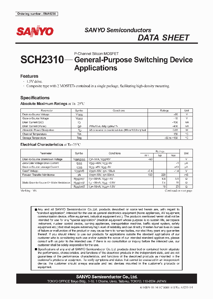 SCH2310_4348482.PDF Datasheet
