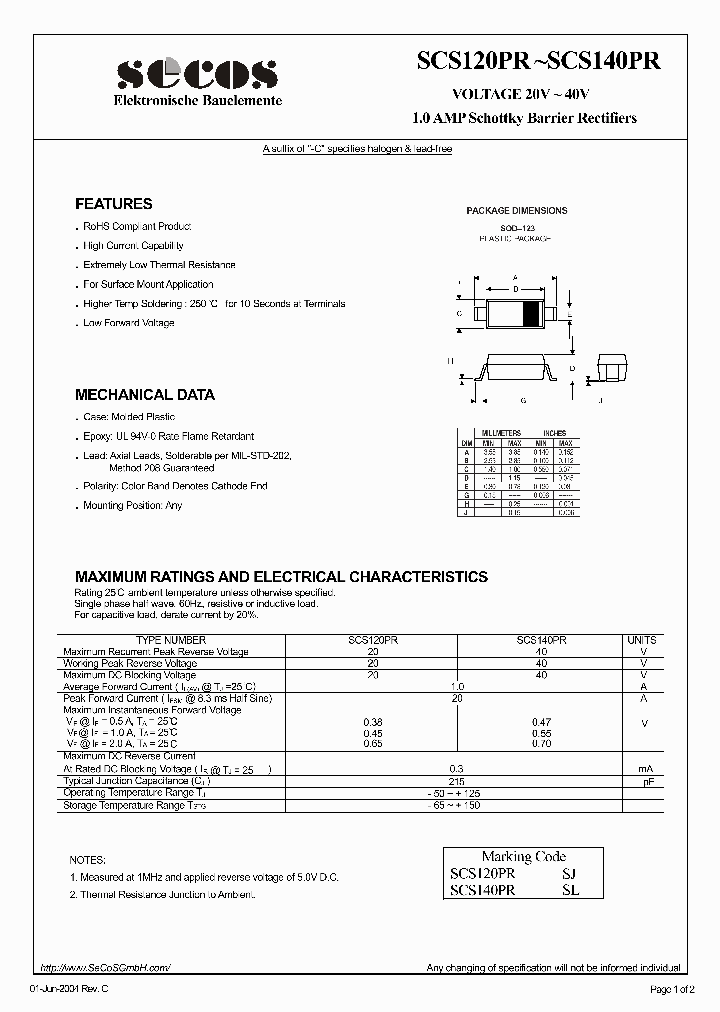 SCS140PR_4435716.PDF Datasheet