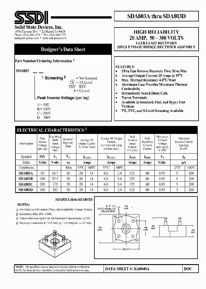 SDA803A_4607272.PDF Datasheet