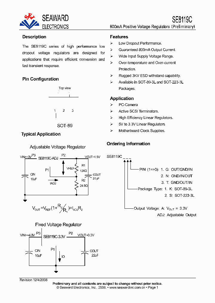 SE8119C_4540589.PDF Datasheet