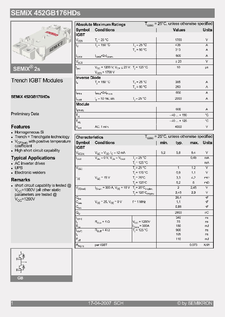 SEMIX452GB176HDS07_4777578.PDF Datasheet