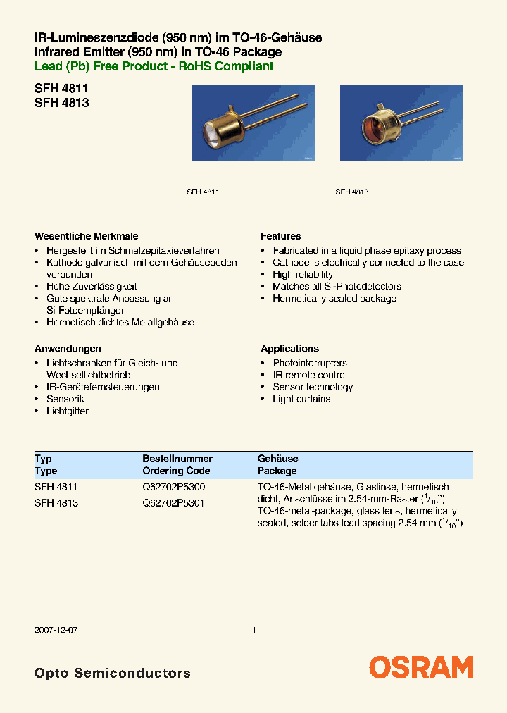 SFH4811_4420186.PDF Datasheet