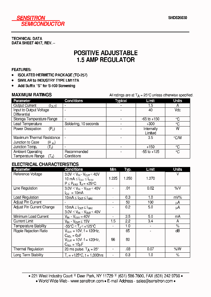 SHD526030_4200046.PDF Datasheet