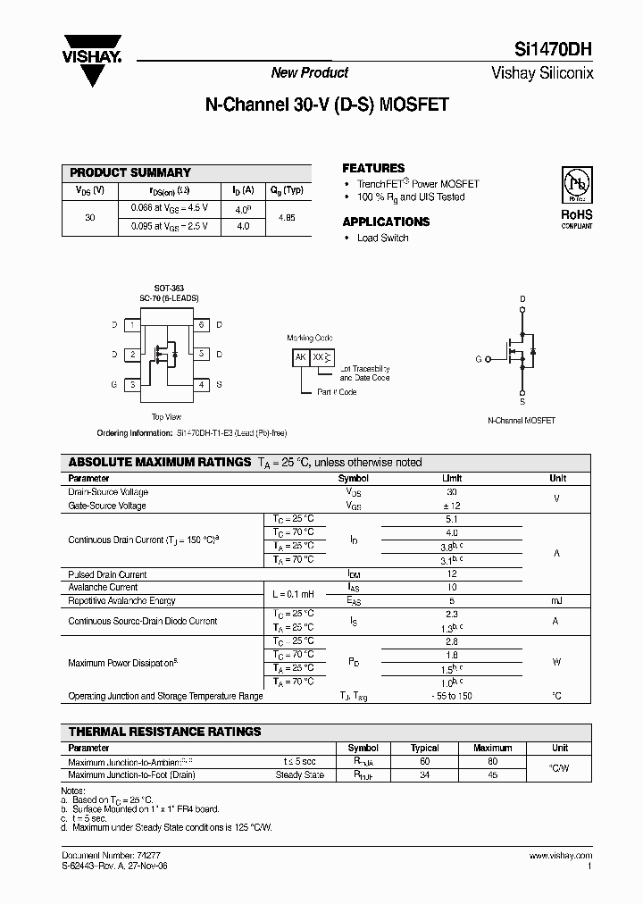 SI1470DH_4695422.PDF Datasheet