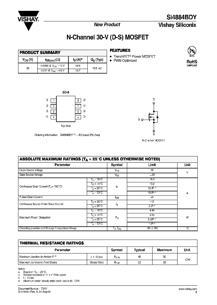 SI4884BDY_4652765.PDF Datasheet