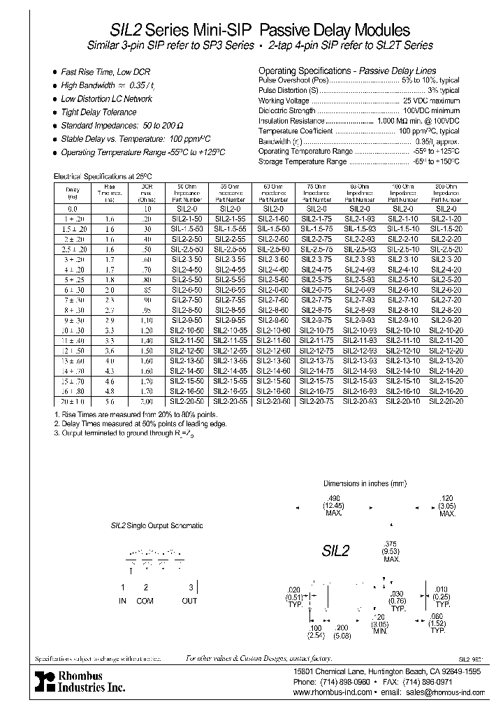 SIL2-4-10_4527821.PDF Datasheet