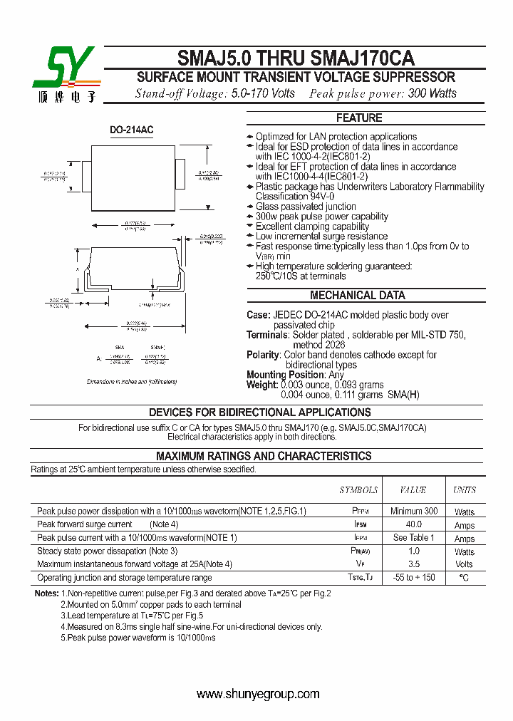 SMAJ60_4581697.PDF Datasheet