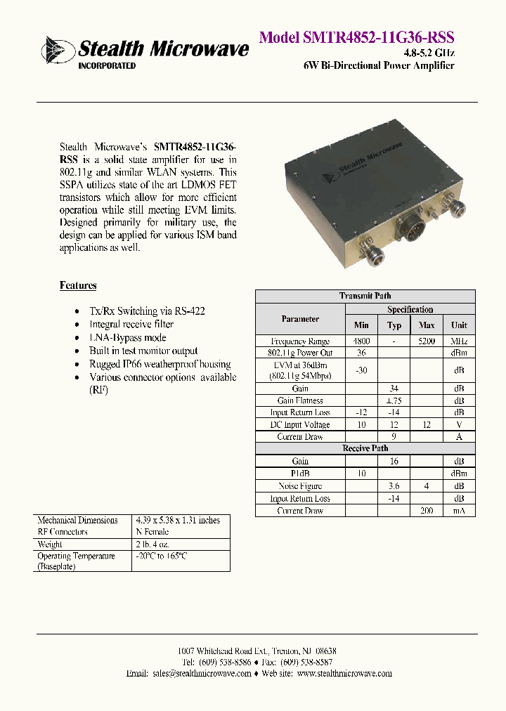 SMTR4852-11G36-RSS_4425403.PDF Datasheet