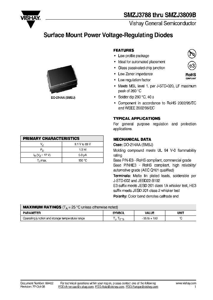 SMZJ3809A_4264249.PDF Datasheet