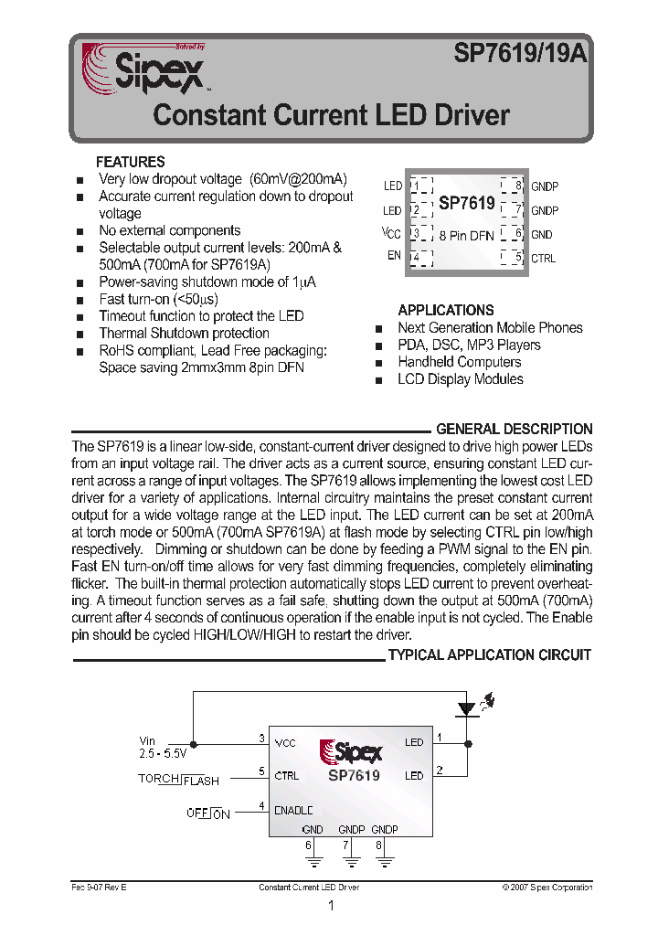 SP7619AERL_4714203.PDF Datasheet