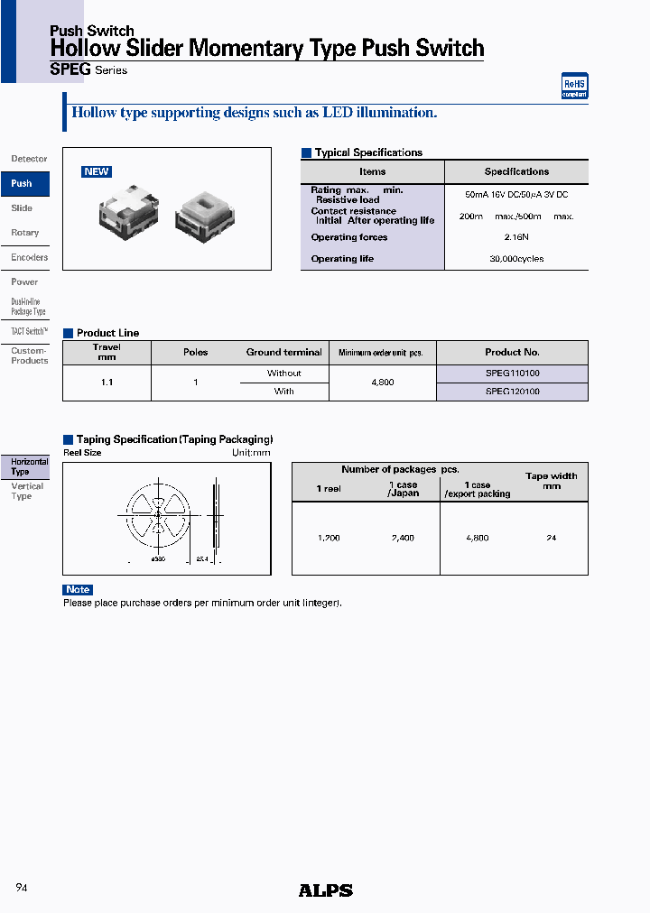 SPEG110100_4637932.PDF Datasheet