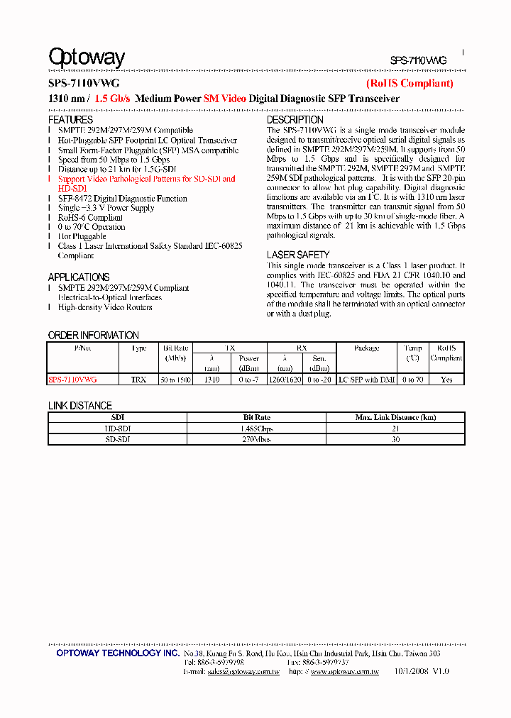 SPS-7110VWG_4694899.PDF Datasheet