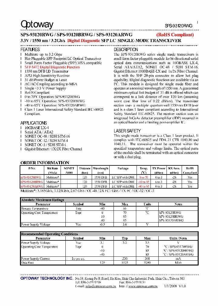 SPS-93120ARWG_4552258.PDF Datasheet