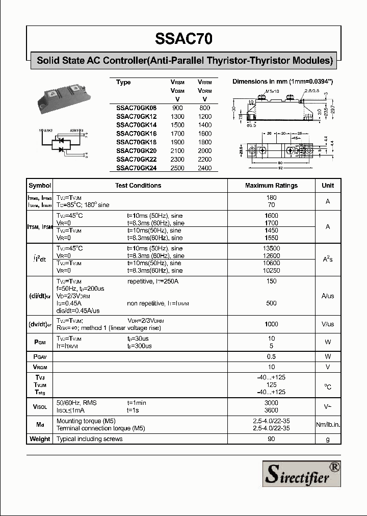 SSAC70_4169068.PDF Datasheet