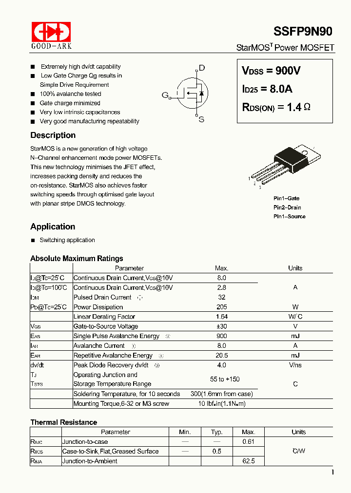 SSFP9N90_4743416.PDF Datasheet
