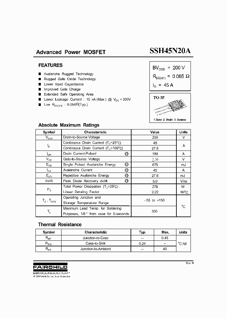 SSH45N20A_4218384.PDF Datasheet