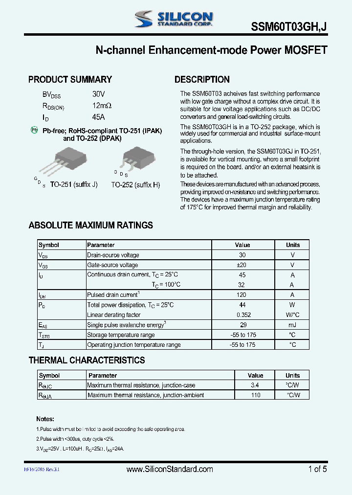 SSM60T03GH_4580005.PDF Datasheet