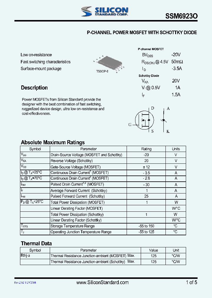SSM6923O_4594266.PDF Datasheet