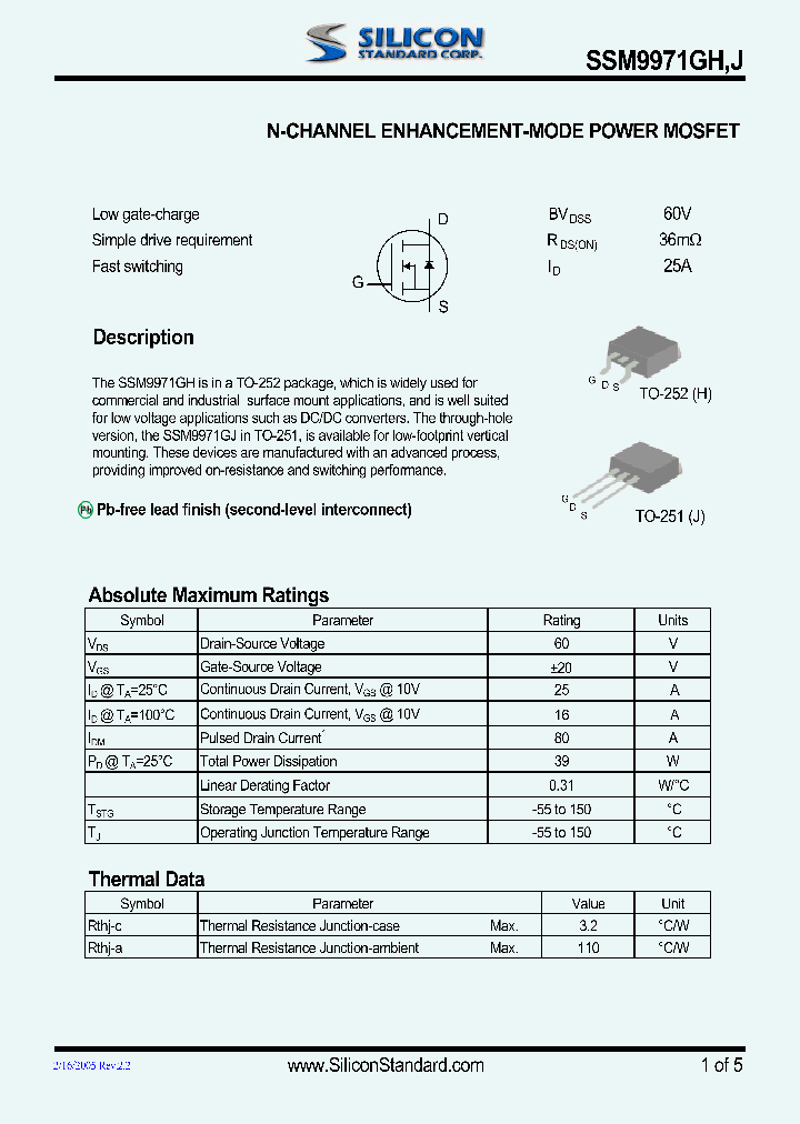 SSM9971GH_4601668.PDF Datasheet