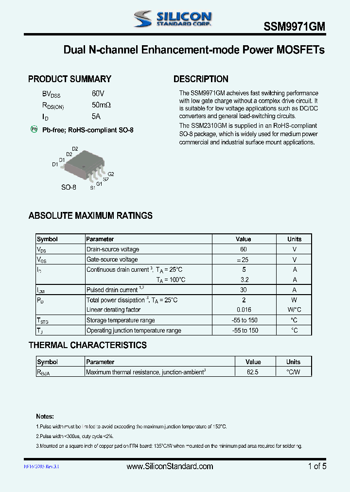 SSM9971GM_4601670.PDF Datasheet