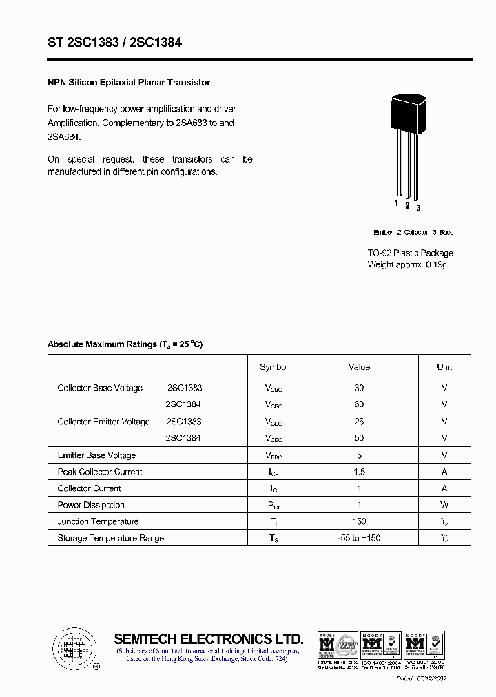 ST2SC1383_4456101.PDF Datasheet
