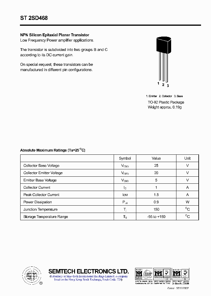 ST2SD468_4421750.PDF Datasheet