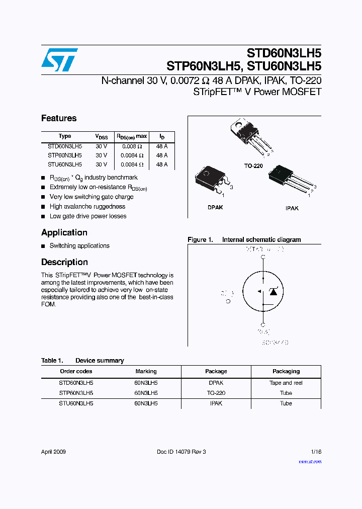 STP60N3LH5_4909644.PDF Datasheet