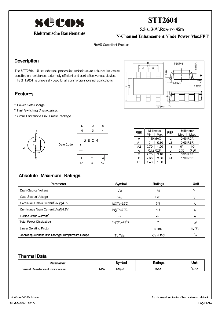 STT2604_4429137.PDF Datasheet