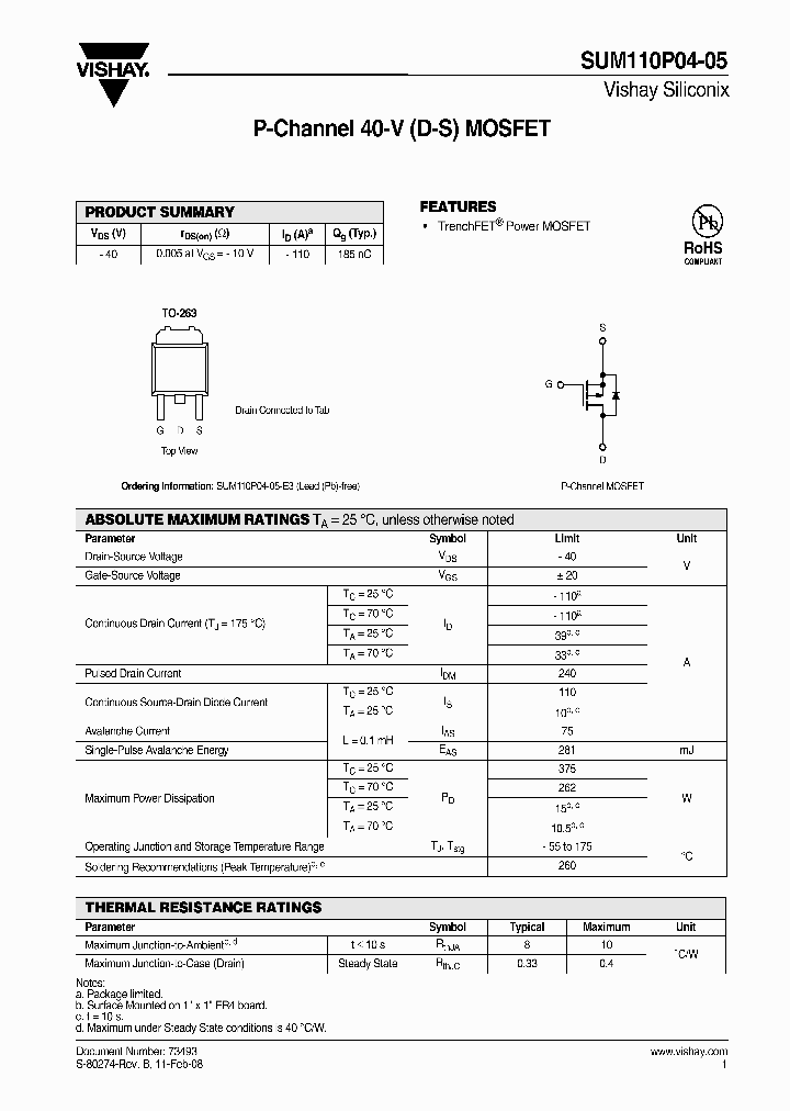 SUM110P04-0508_4459799.PDF Datasheet