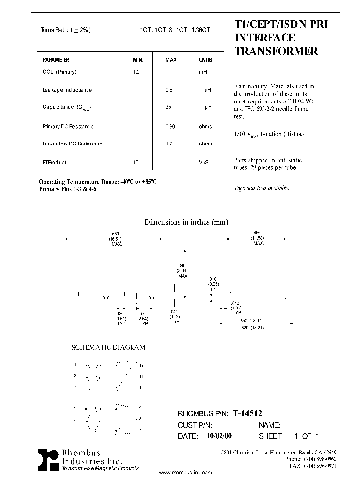 T-14512_4493679.PDF Datasheet