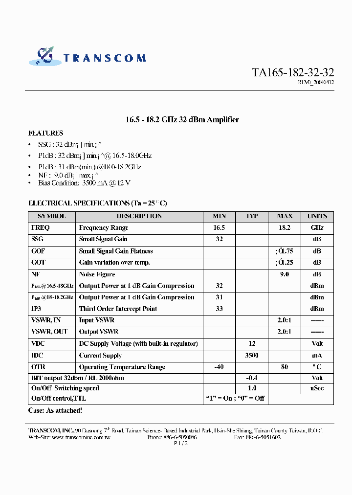 TA165-182-32-32_4705420.PDF Datasheet